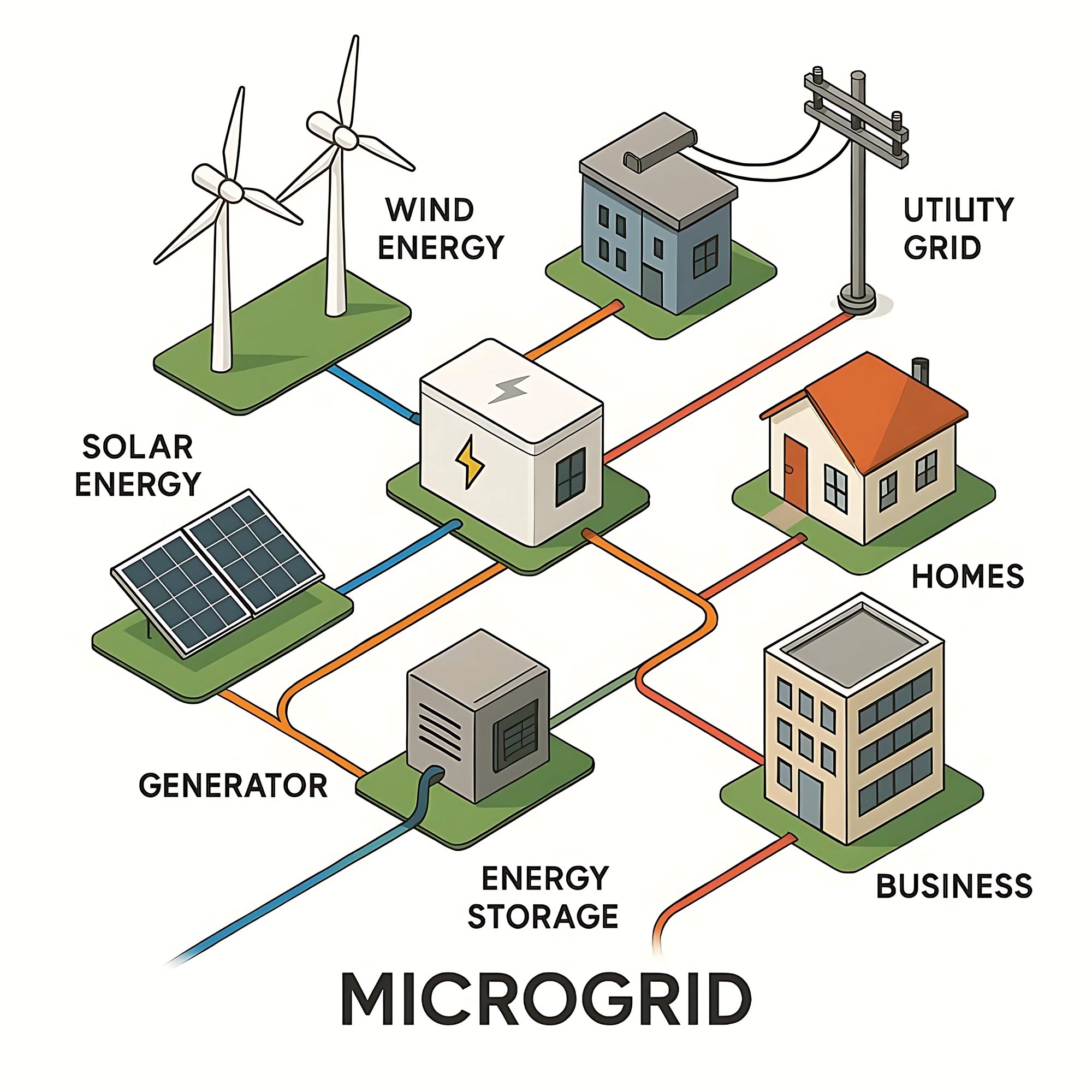Microgrid diagram